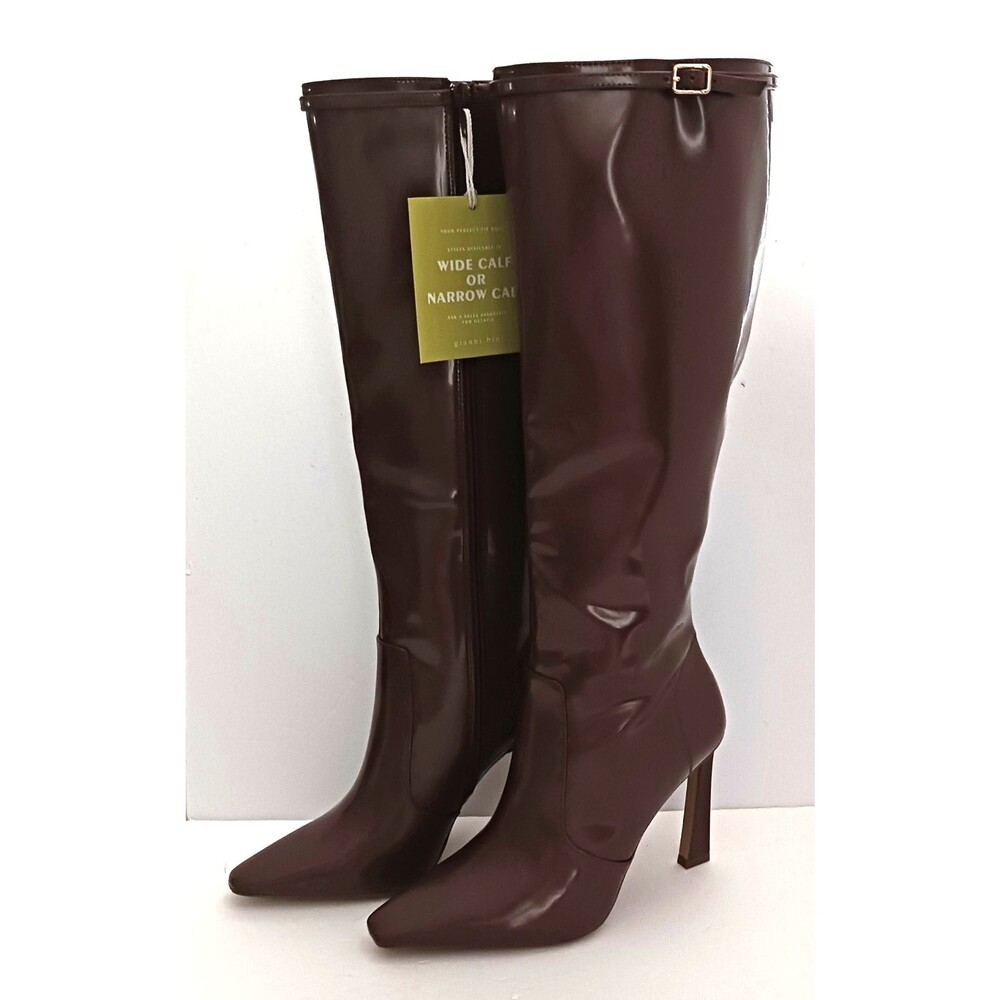 Gianni Bini Dark Brown High Heel Knee Boots